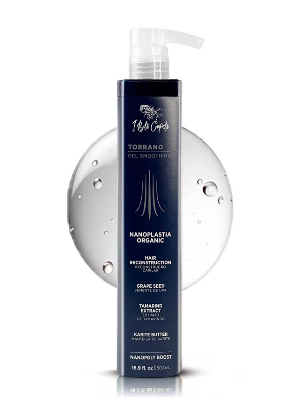 I Belli Capelli Torrano Gel Keratin Hair Treatment -Straightening in 1 Step